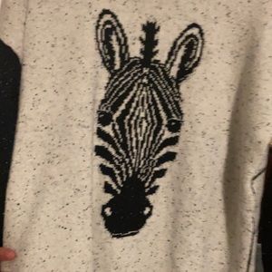 Kensie zebra sweater.